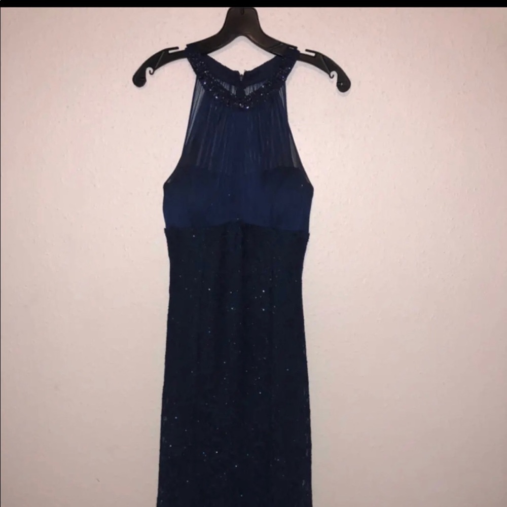 Navy blue dress